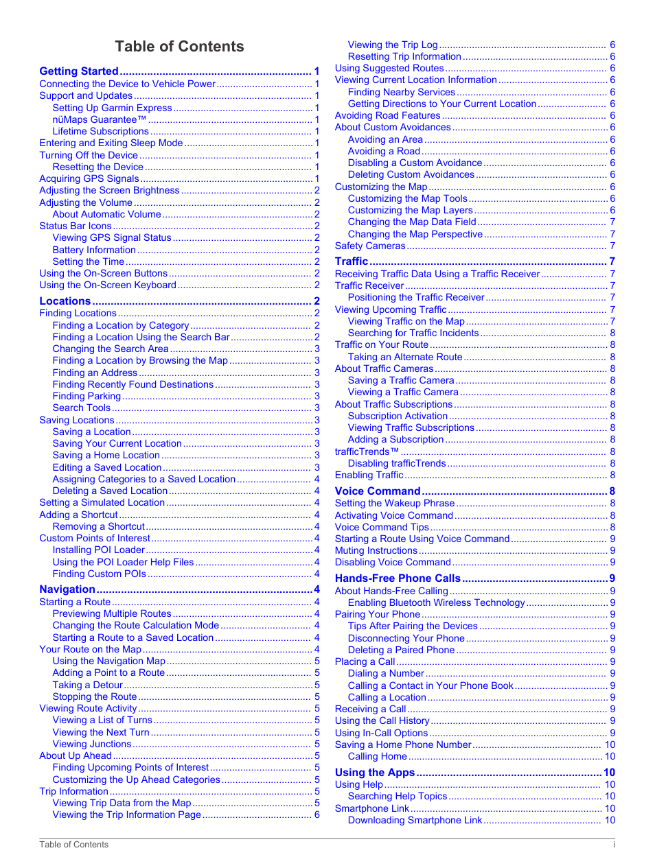 Garmin nuvi 3597LMTHD User Manual | Page 3 / 22