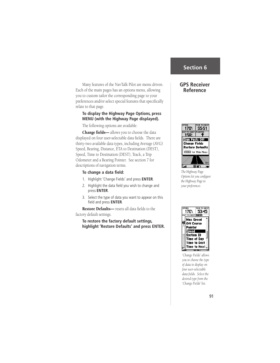 Garmin NavTalk Pilot User Manual | Page 105 / 176