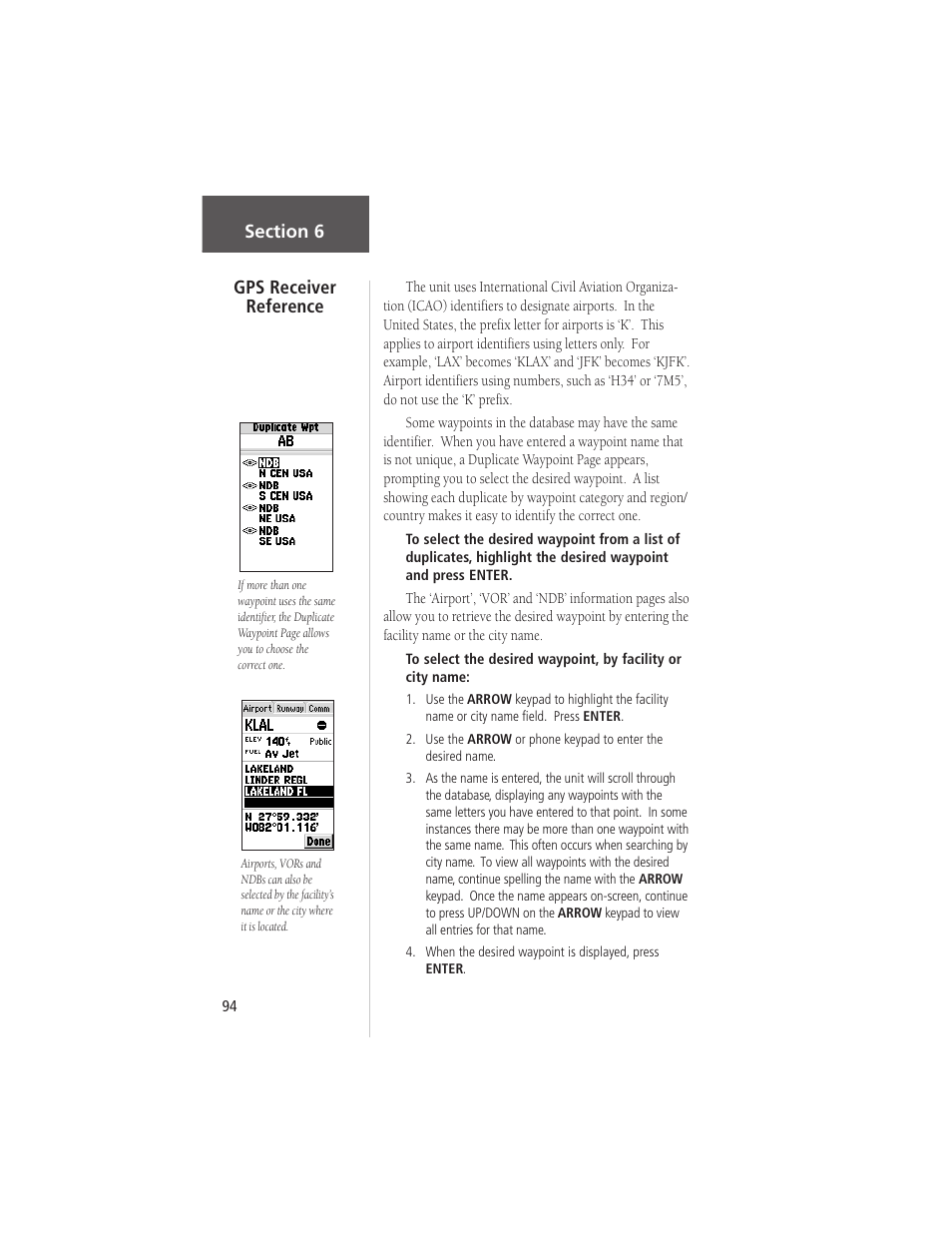 Garmin NavTalk Pilot User Manual | Page 108 / 176