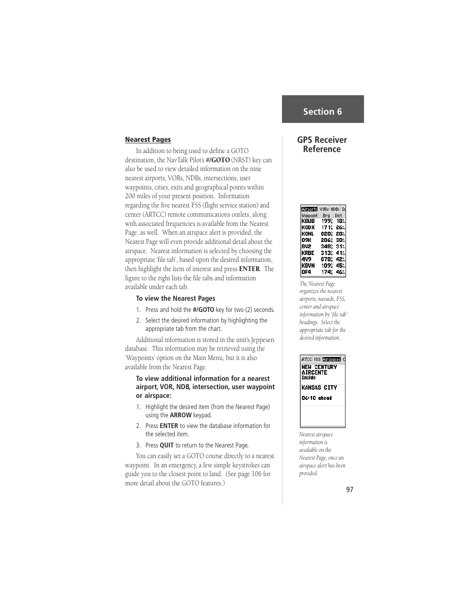 Garmin NavTalk Pilot User Manual | Page 111 / 176