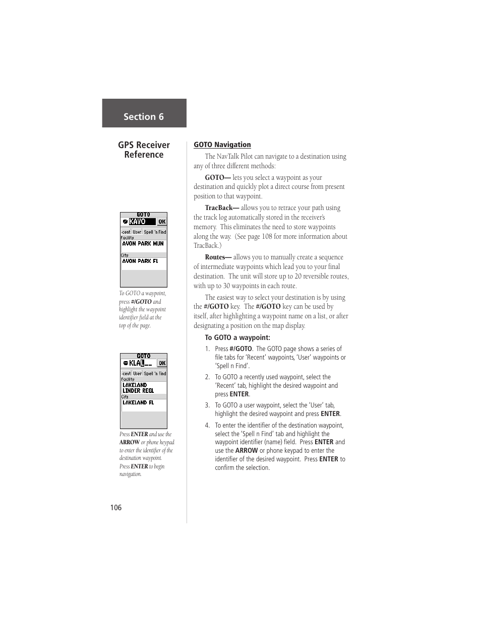 Garmin NavTalk Pilot User Manual | Page 120 / 176