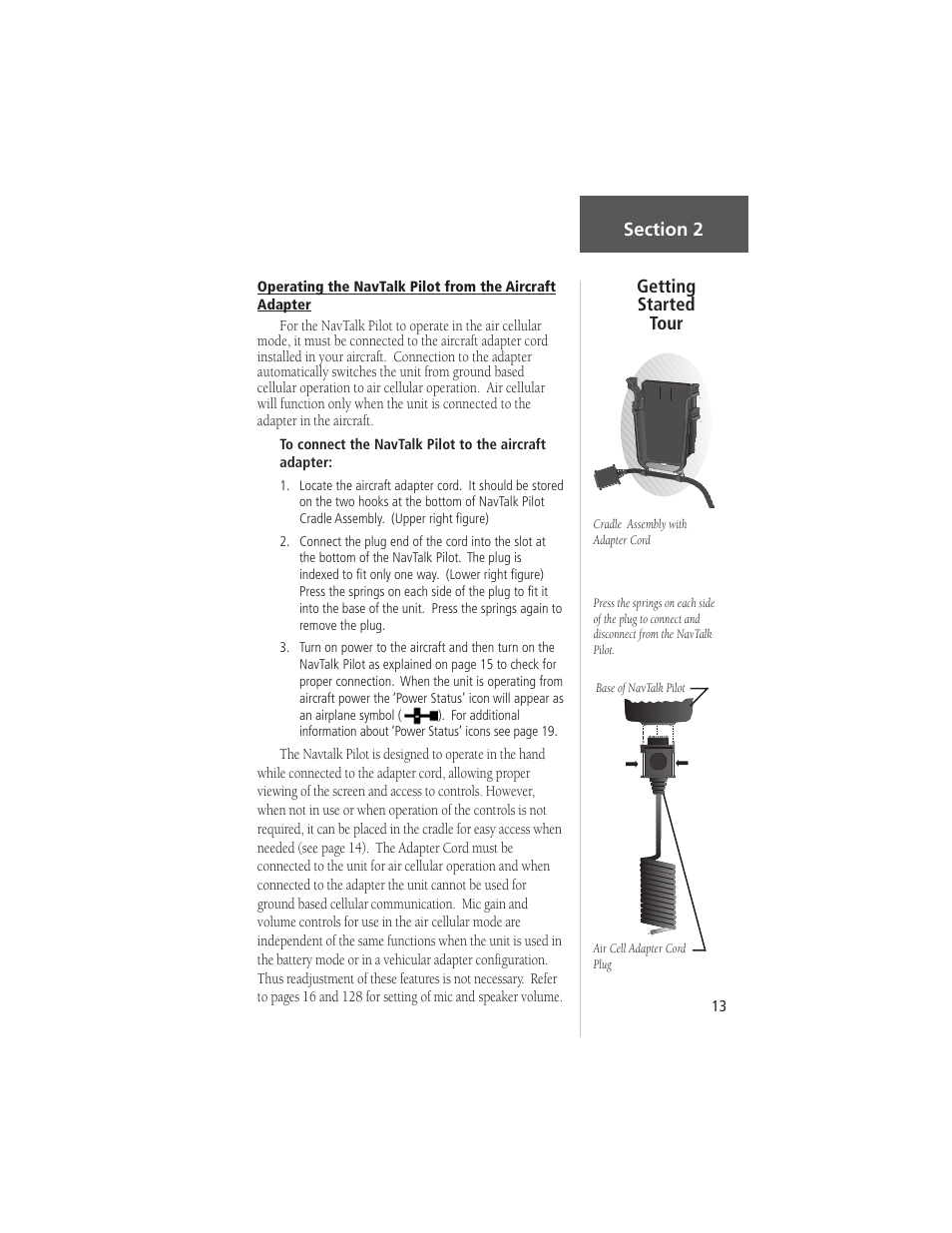 Garmin NavTalk Pilot User Manual | Page 27 / 176