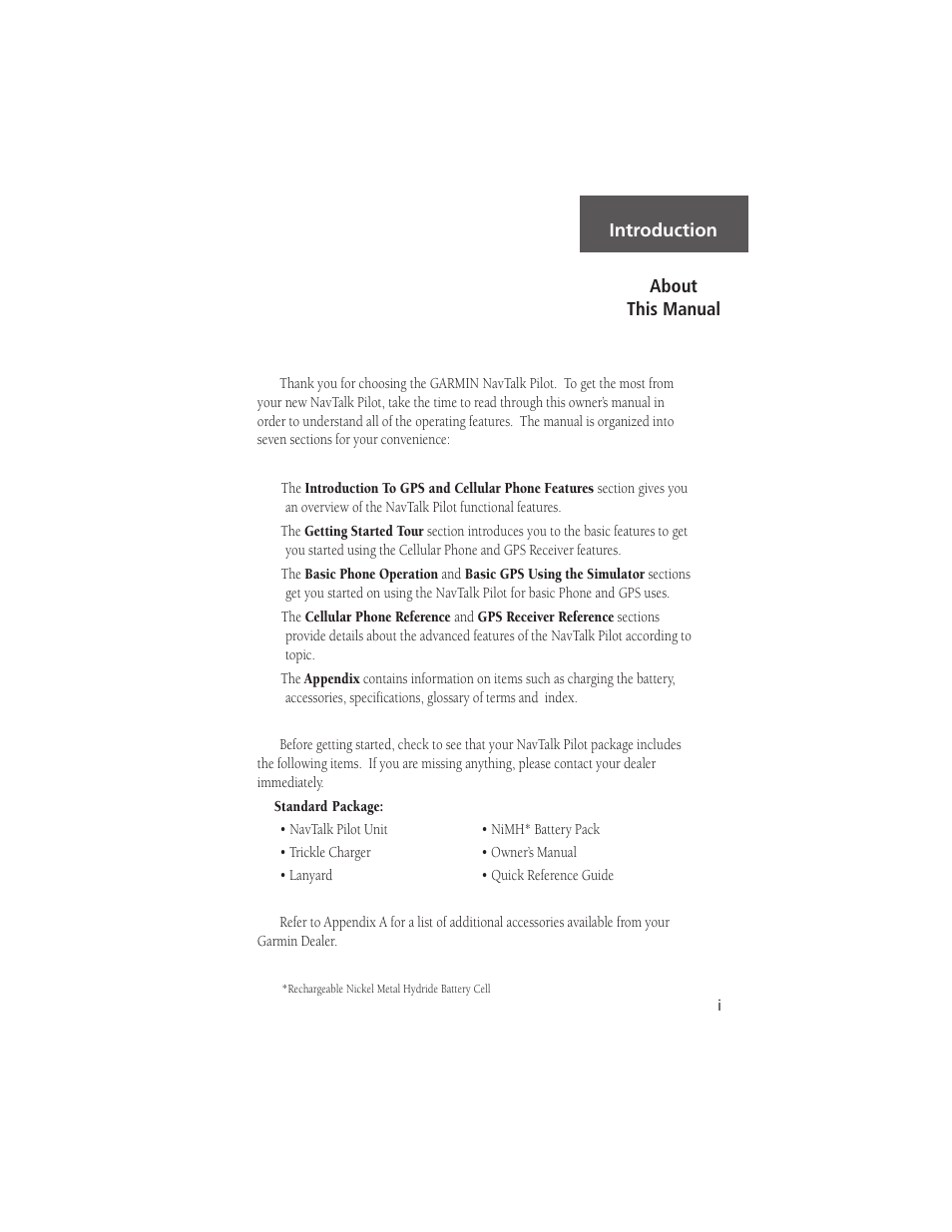 Garmin NavTalk Pilot User Manual | Page 3 / 176