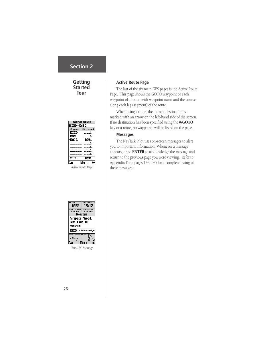 Garmin NavTalk Pilot User Manual | Page 40 / 176