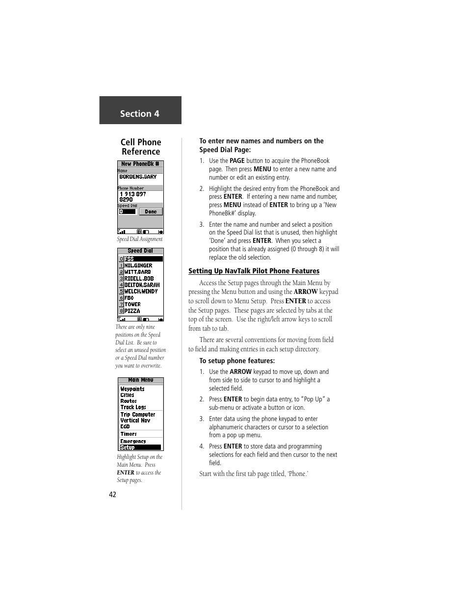 Garmin NavTalk Pilot User Manual | Page 56 / 176