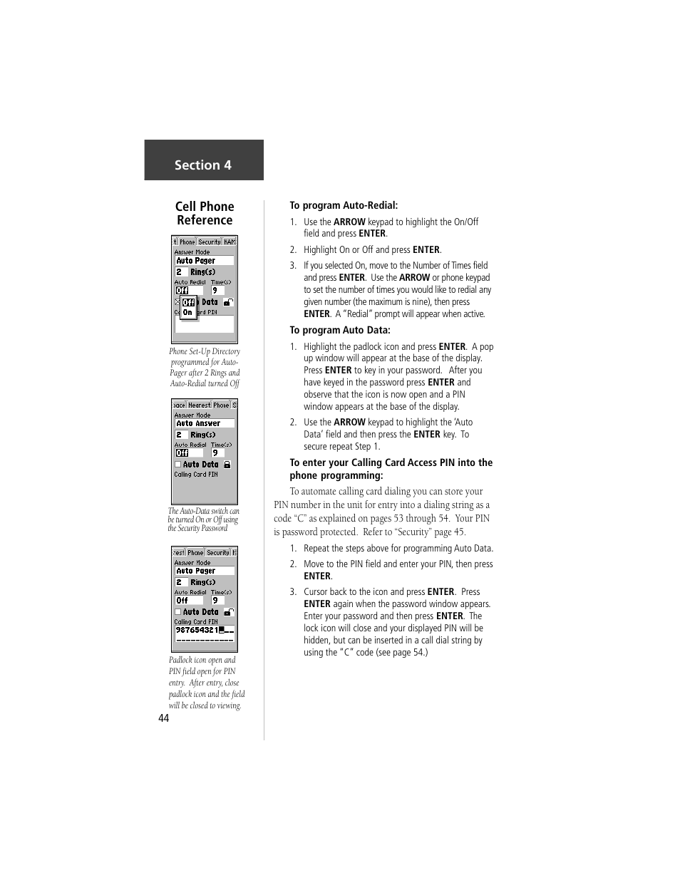 Garmin NavTalk Pilot User Manual | Page 58 / 176