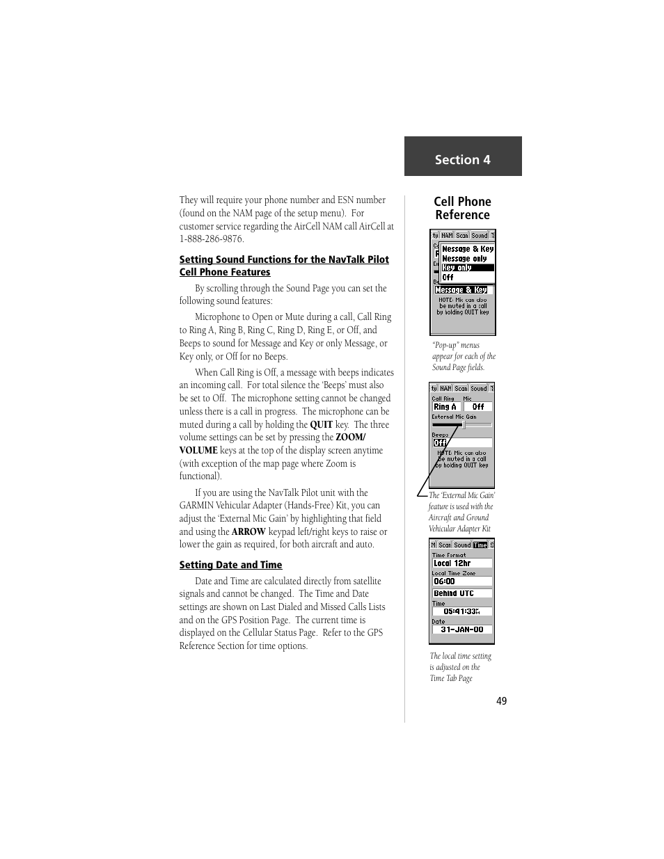 Garmin NavTalk Pilot User Manual | Page 63 / 176