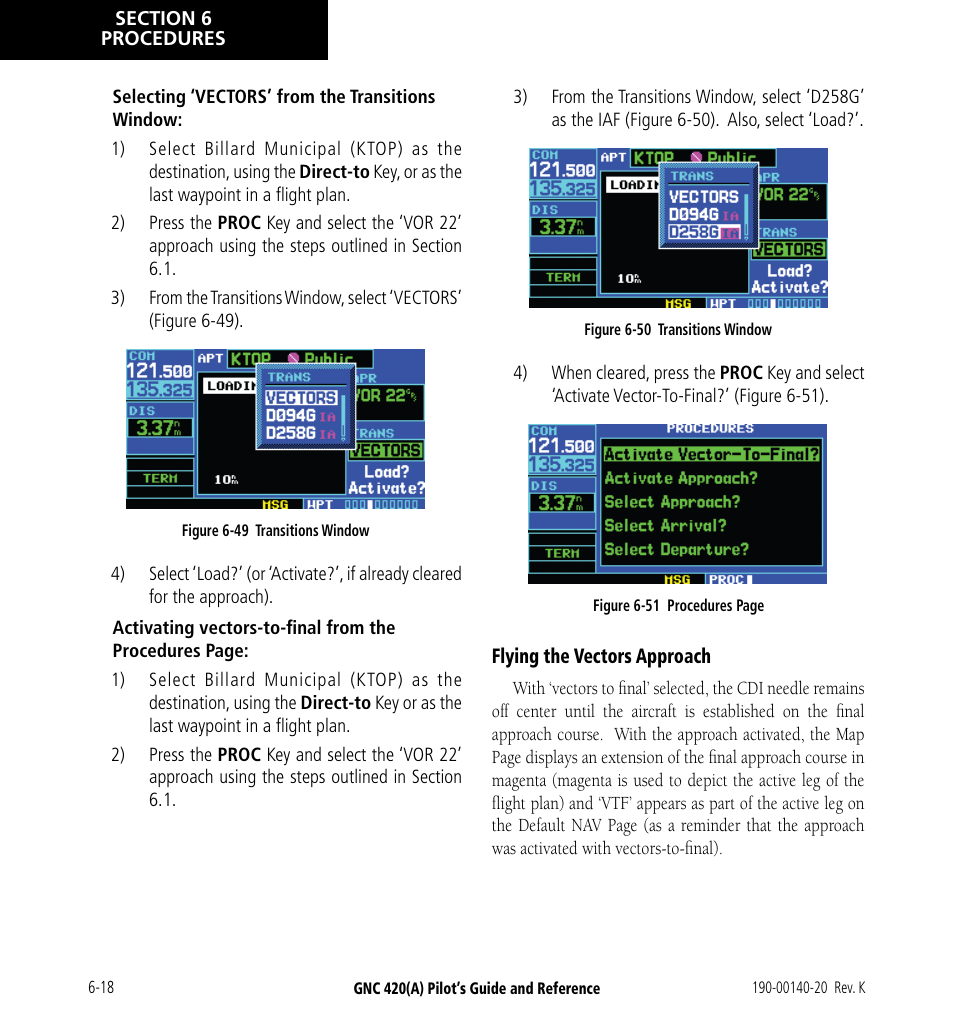 Garmin GNC 420 User Manual | Page 102 / 258