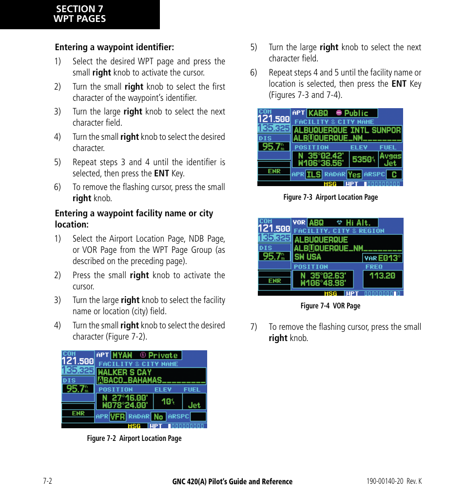 Garmin GNC 420 User Manual | Page 112 / 258