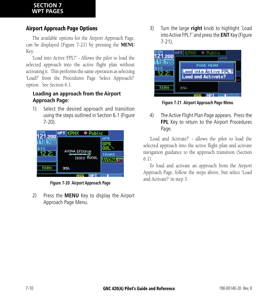 Garmin GNC 420 User Manual | Page 120 / 258