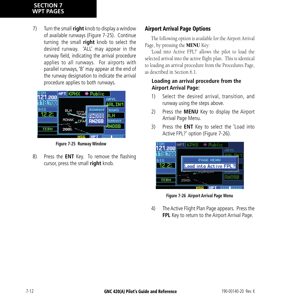 Garmin GNC 420 User Manual | Page 122 / 258