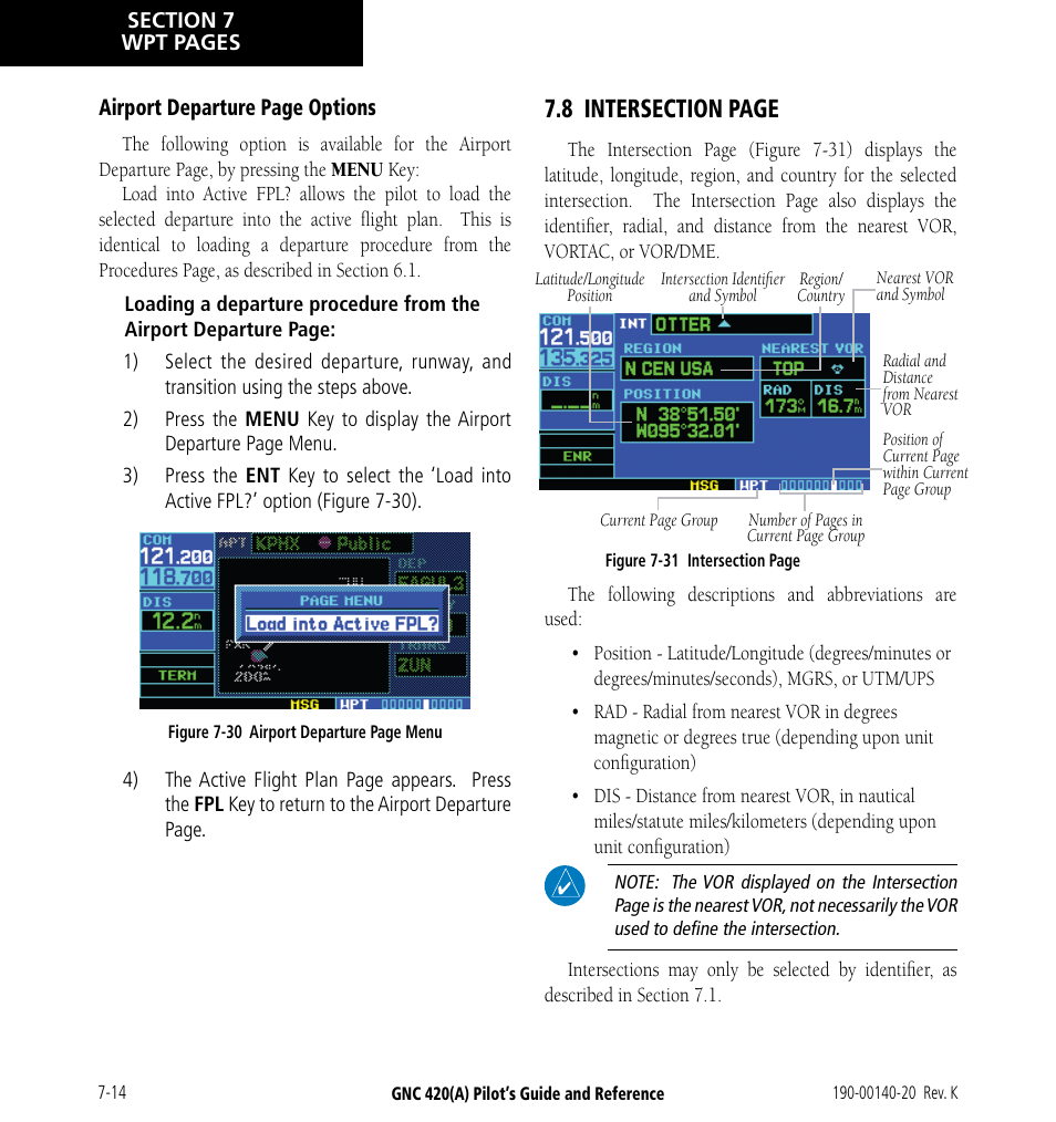 Garmin GNC 420 User Manual | Page 124 / 258