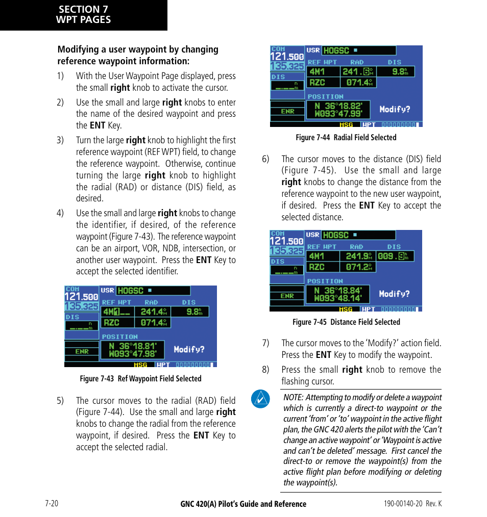 Garmin GNC 420 User Manual | Page 130 / 258