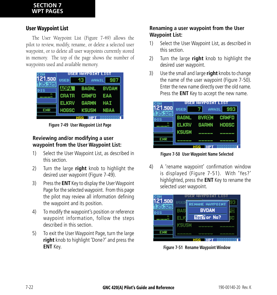 Garmin GNC 420 User Manual | Page 132 / 258