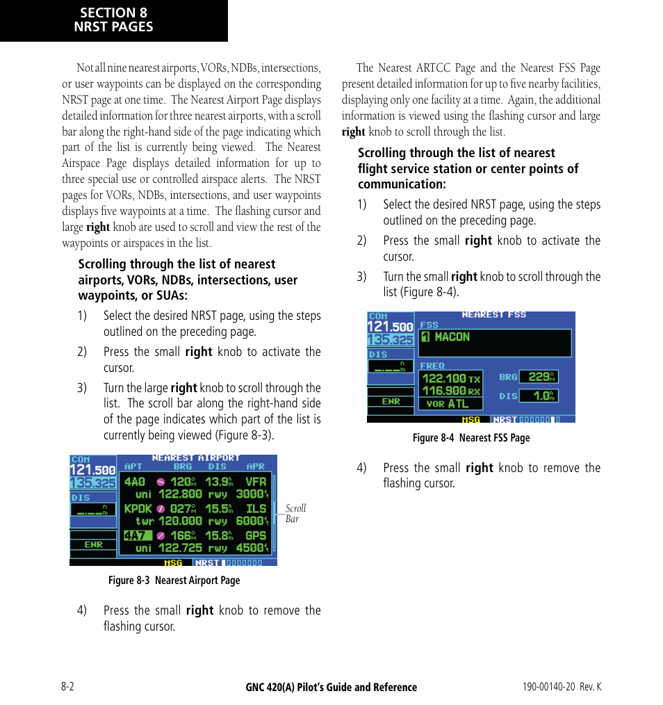 Garmin GNC 420 User Manual | Page 136 / 258