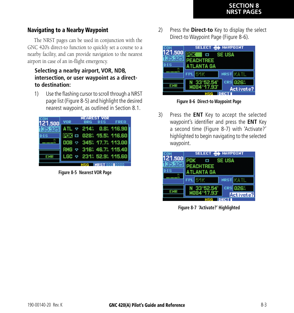 Garmin GNC 420 User Manual | Page 137 / 258