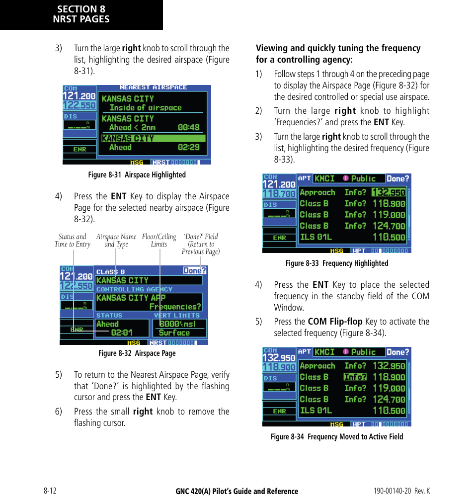 Garmin GNC 420 User Manual | Page 146 / 258