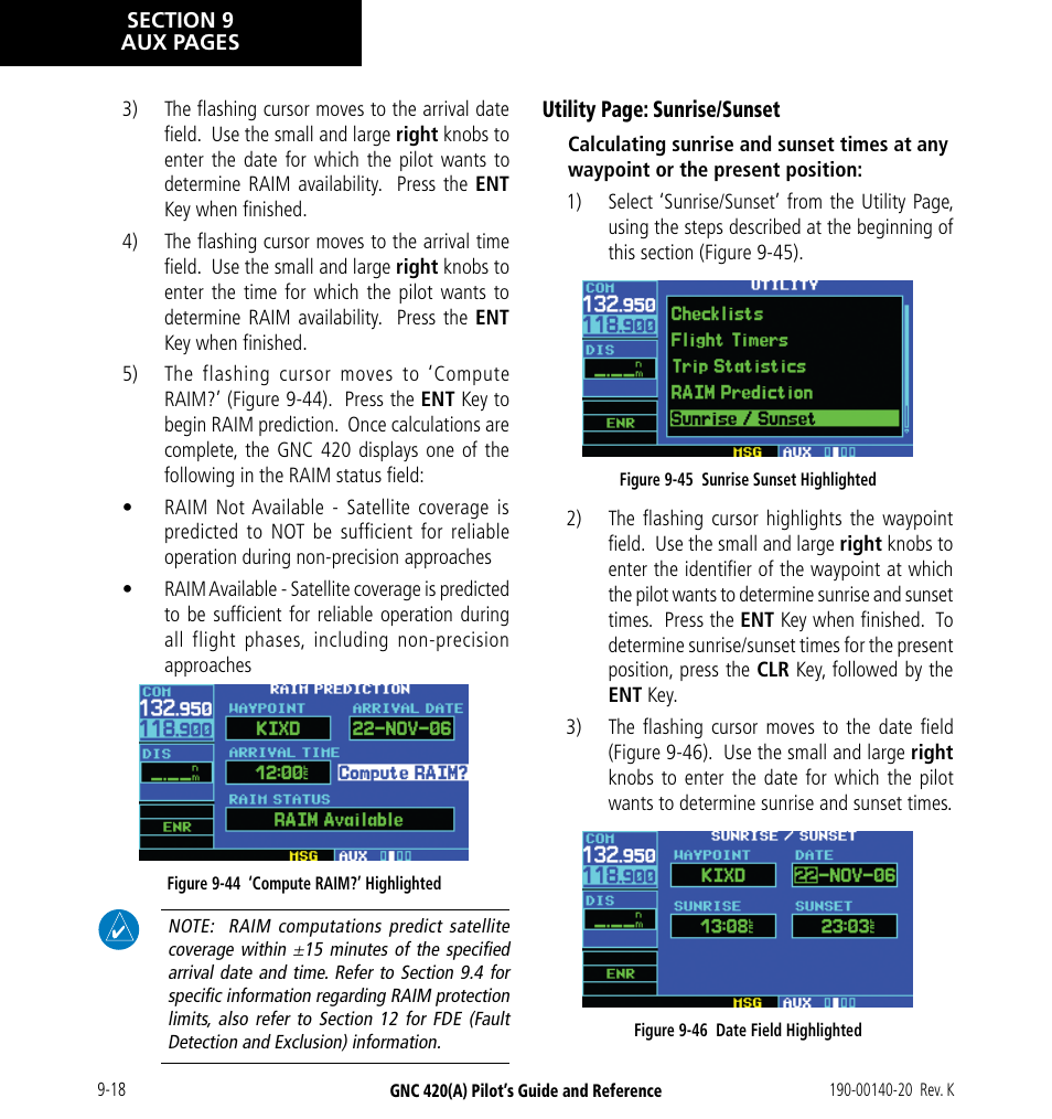 Garmin GNC 420 User Manual | Page 166 / 258