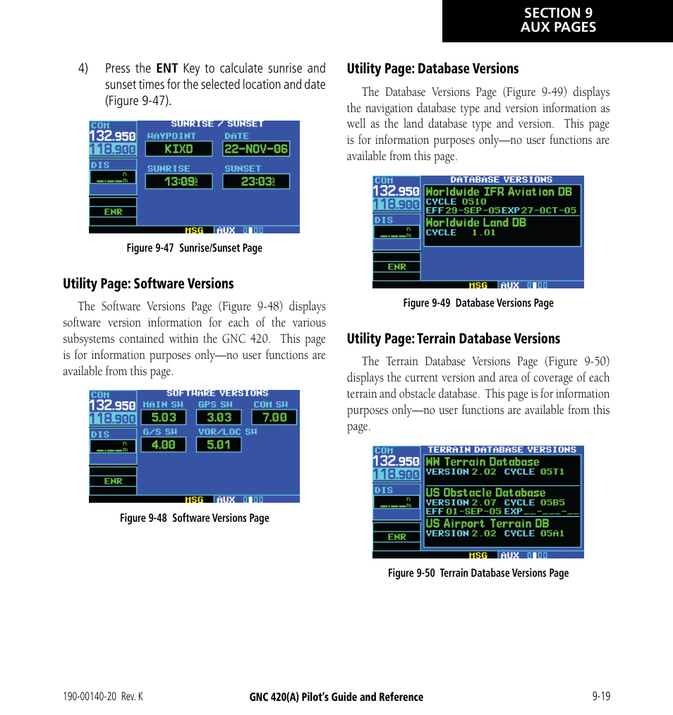 Garmin GNC 420 User Manual | Page 167 / 258