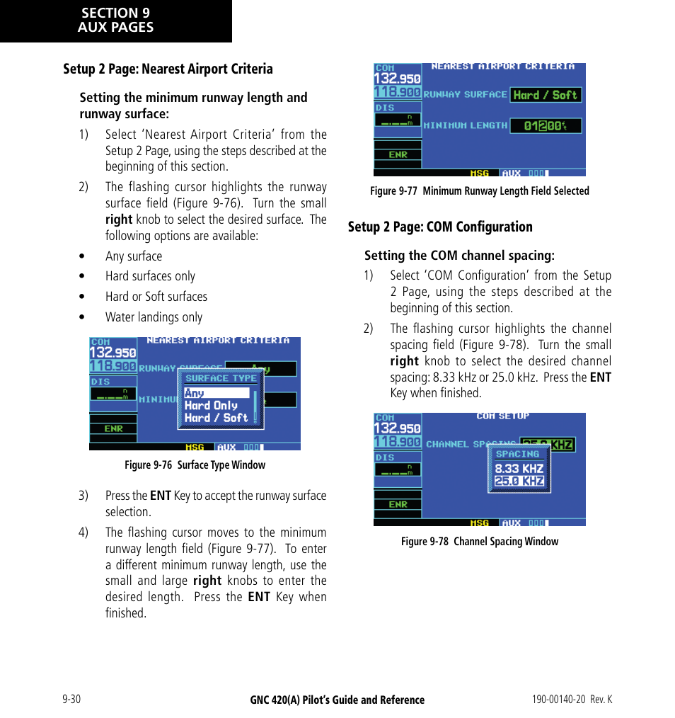 Garmin GNC 420 User Manual | Page 178 / 258