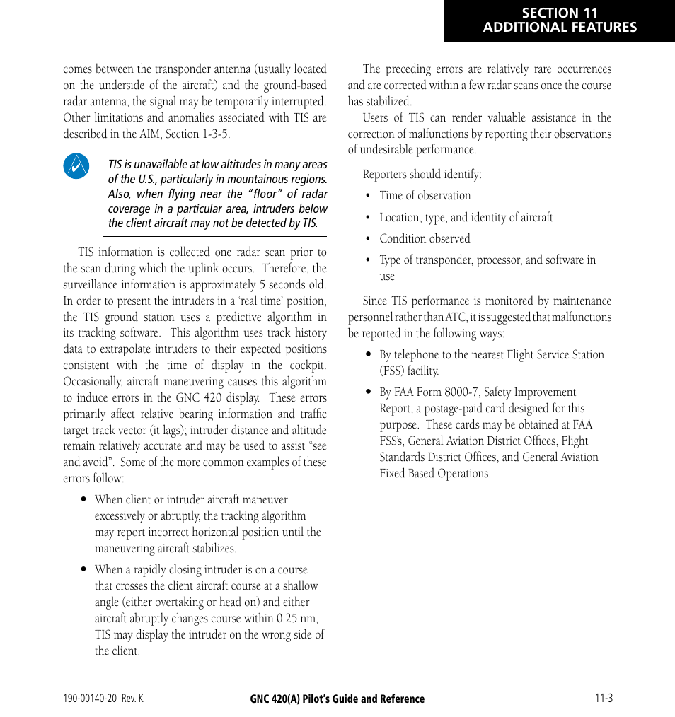 Garmin GNC 420 User Manual | Page 193 / 258