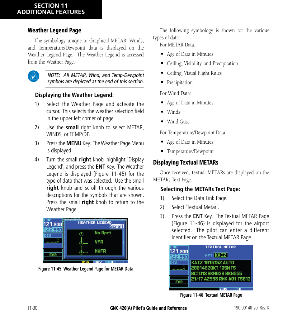 Garmin GNC 420 User Manual | Page 220 / 258