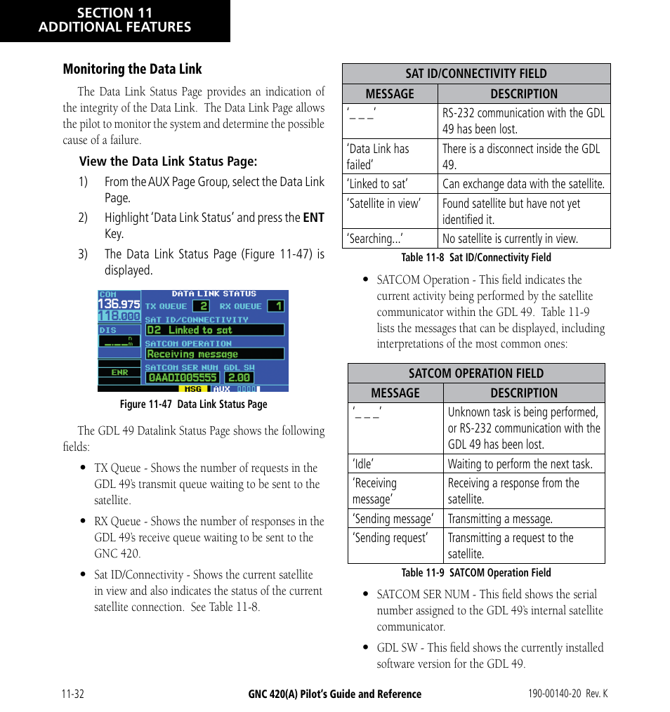 Garmin GNC 420 User Manual | Page 222 / 258