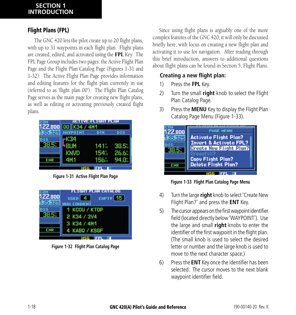 Garmin GNC 420 User Manual | Page 26 / 258