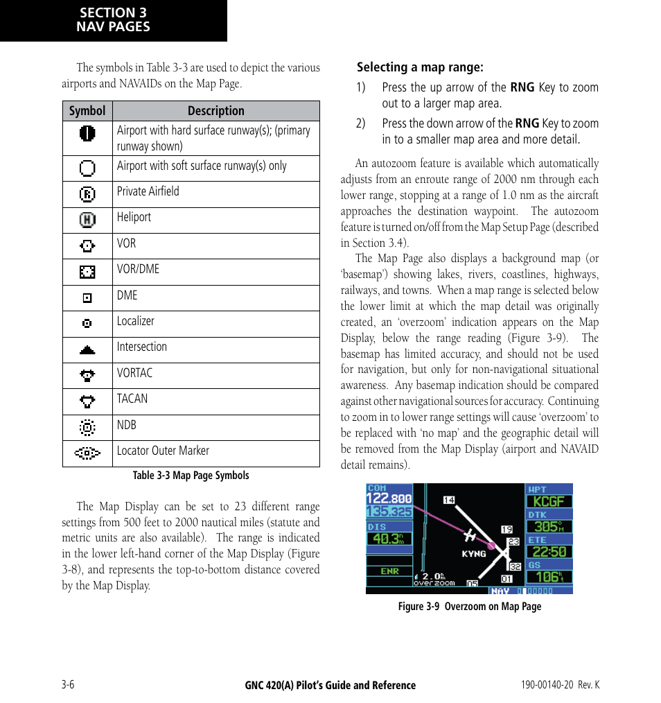 Garmin GNC 420 User Manual | Page 40 / 258