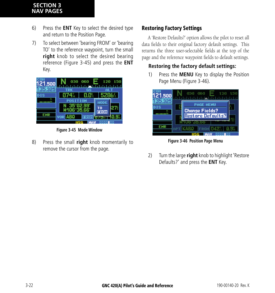 Garmin GNC 420 User Manual | Page 56 / 258