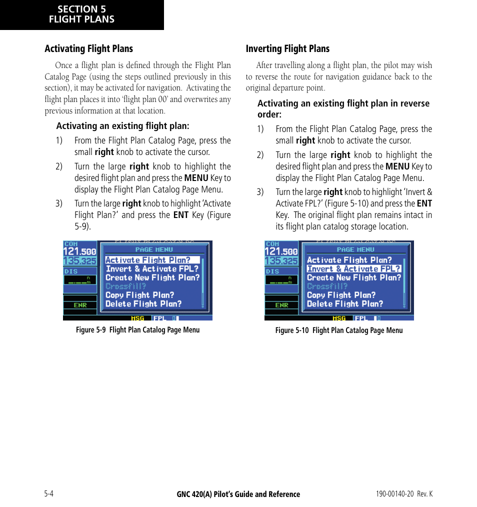 Garmin GNC 420 User Manual | Page 72 / 258