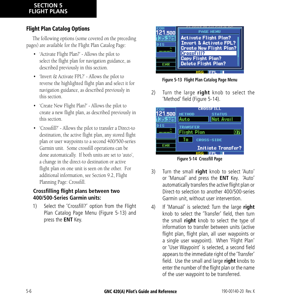 Garmin GNC 420 User Manual | Page 74 / 258