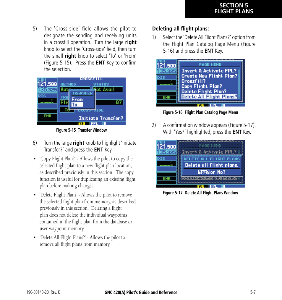 Garmin GNC 420 User Manual | Page 75 / 258