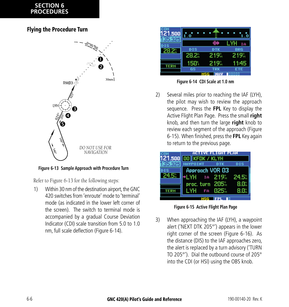 Garmin GNC 420 User Manual | Page 90 / 258