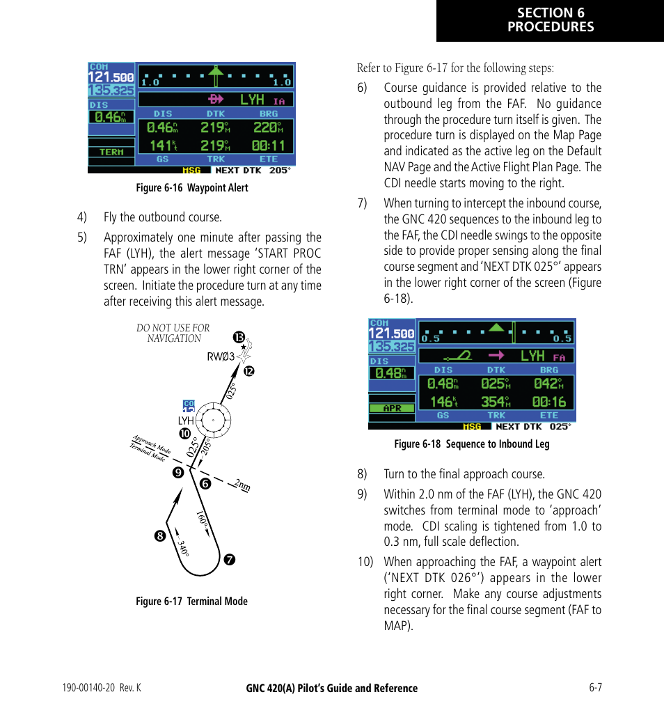 Garmin GNC 420 User Manual | Page 91 / 258