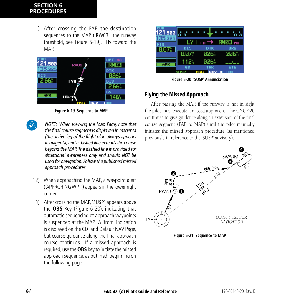 Garmin GNC 420 User Manual | Page 92 / 258