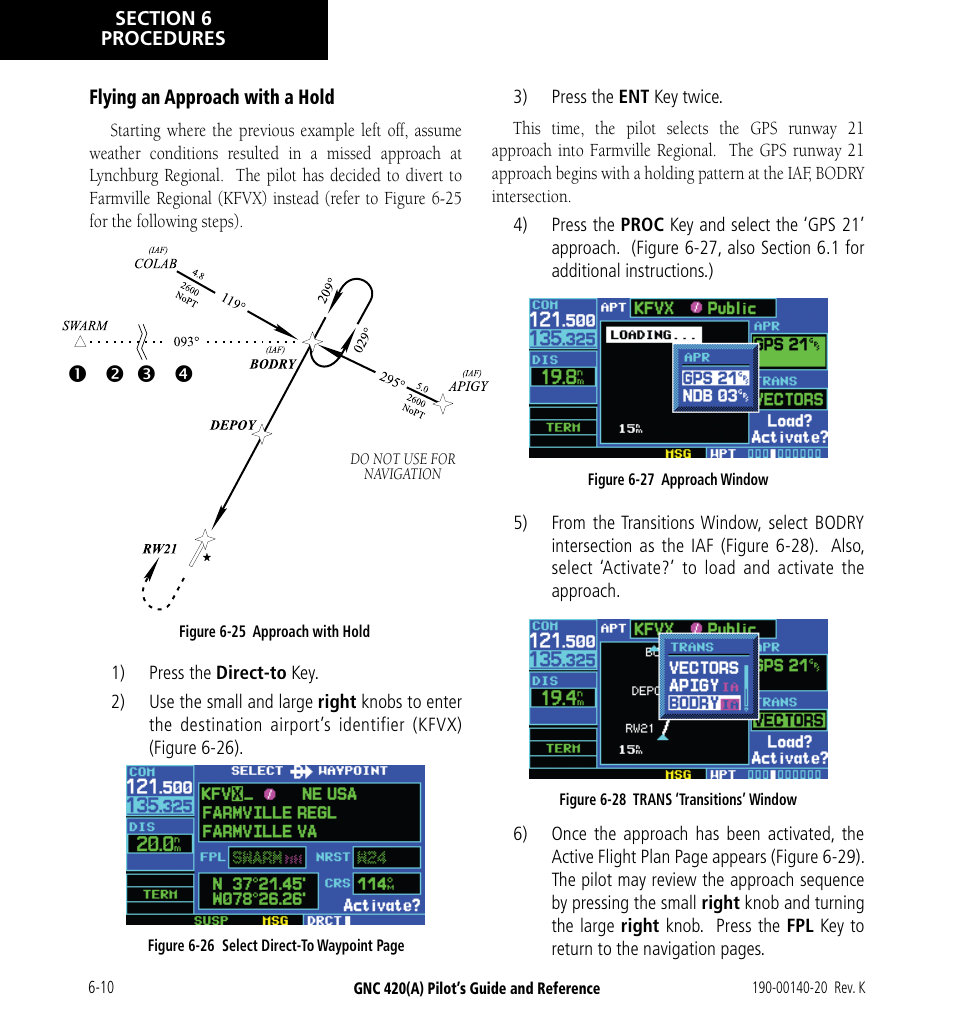 Garmin GNC 420 User Manual | Page 94 / 258