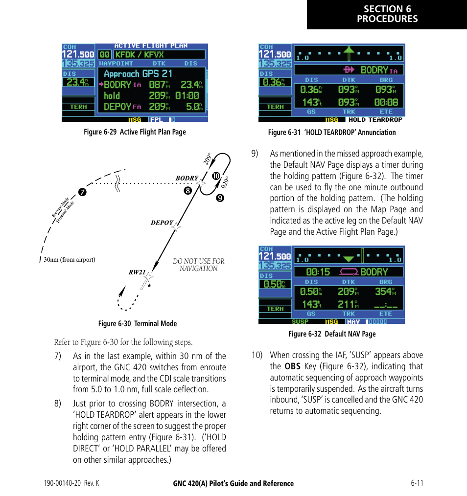 Garmin GNC 420 User Manual | Page 95 / 258