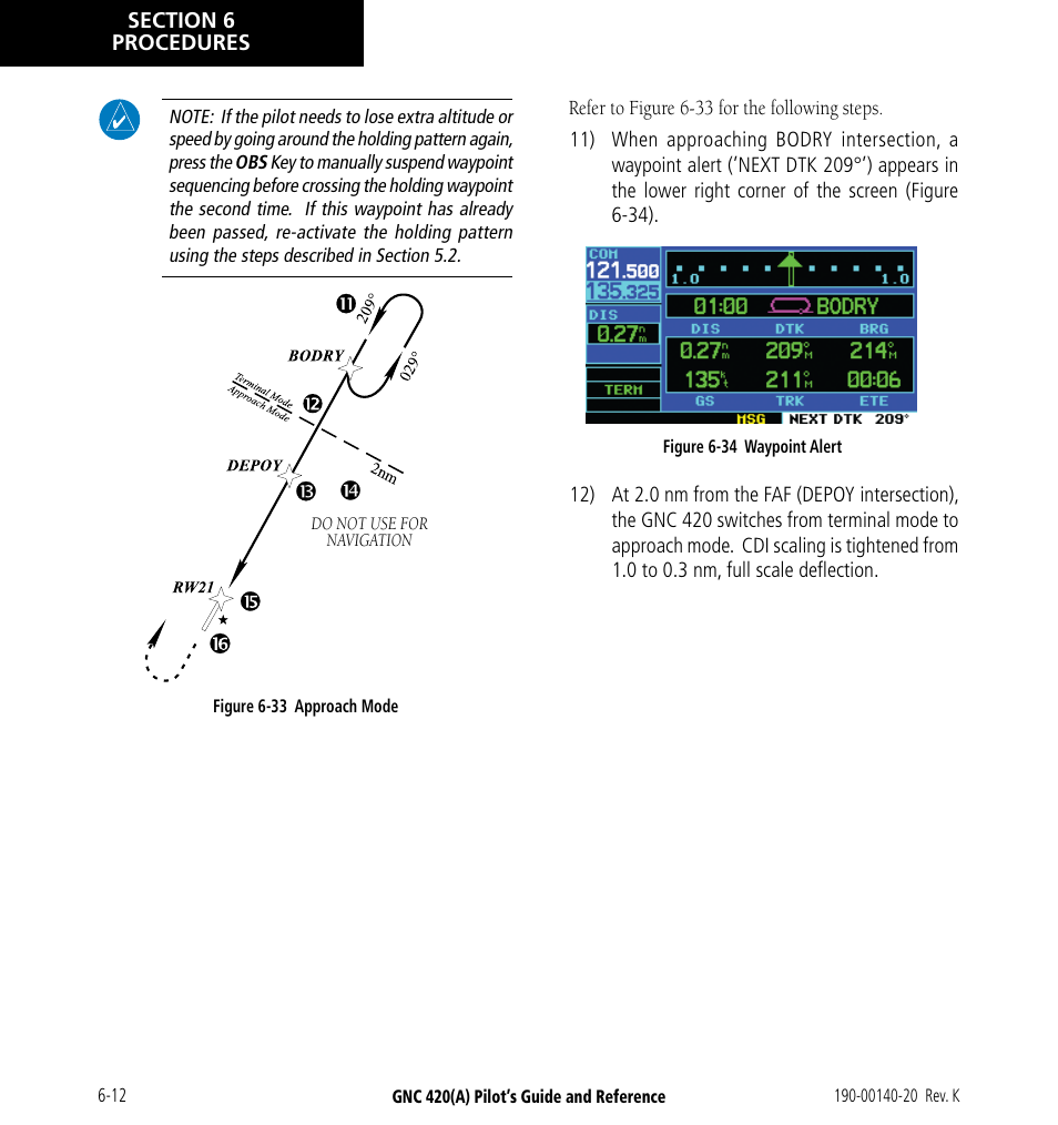 Garmin GNC 420 User Manual | Page 96 / 258