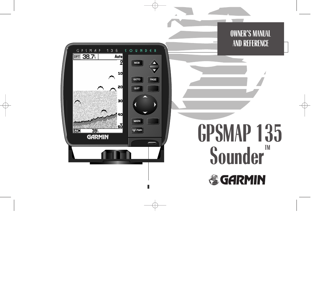 Garmin GPSMAP 135 Sounder User Manual | 109 pages