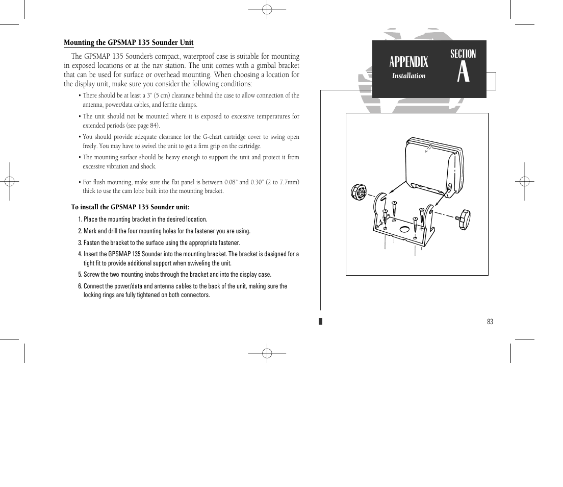 Appendix | Garmin GPSMAP 135 Sounder User Manual | Page 93 / 109