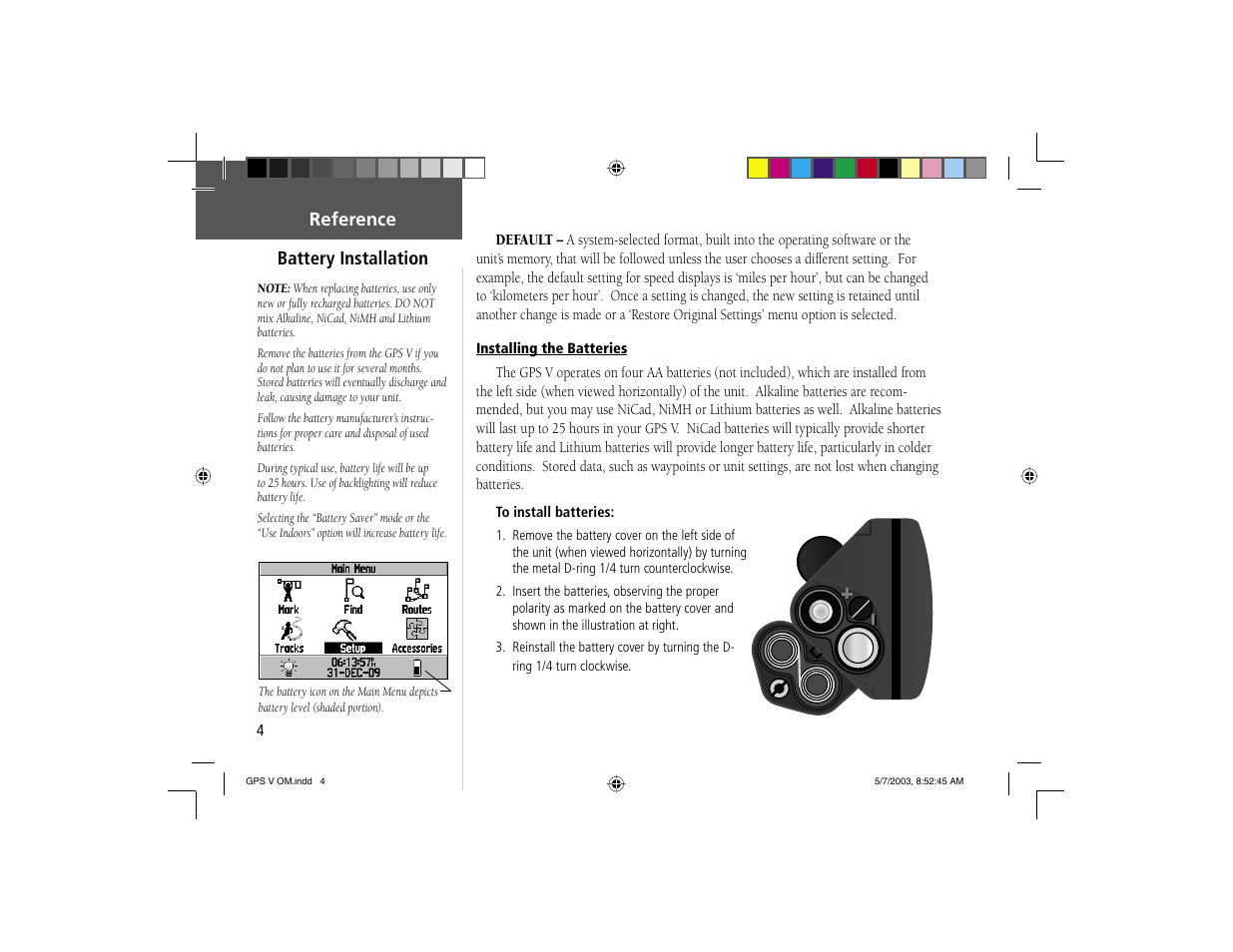 Garmin GPS V User Manual | Page 14 / 91