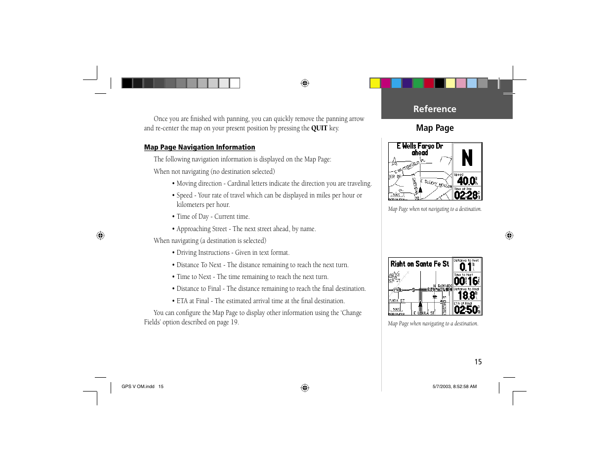 Garmin GPS V User Manual | Page 25 / 91