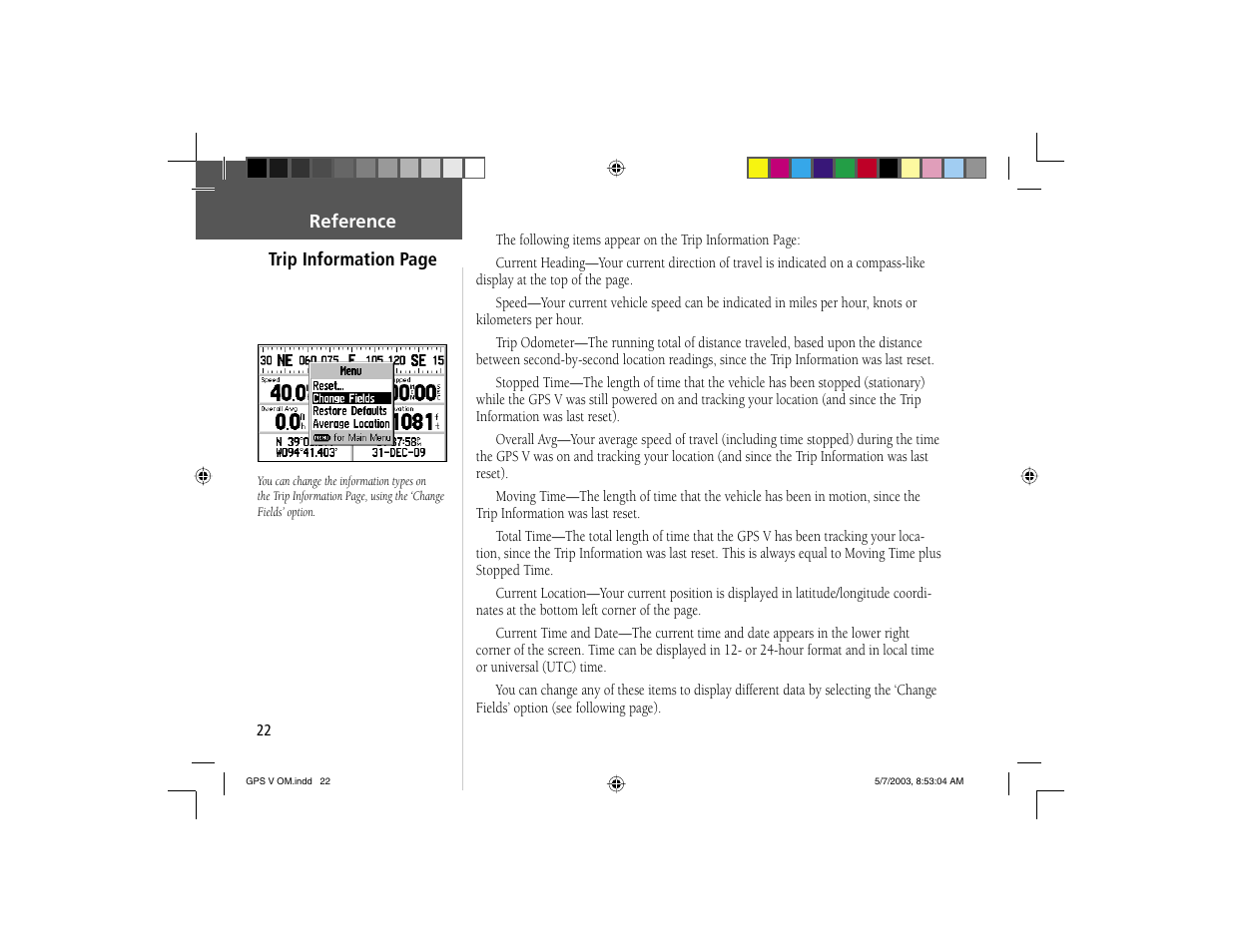 Garmin GPS V User Manual | Page 32 / 91
