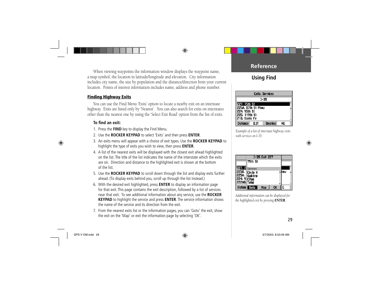 Garmin GPS V User Manual | Page 39 / 91