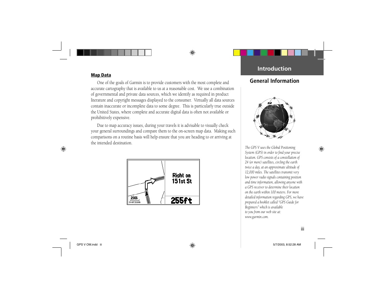 Garmin GPS V User Manual | Page 5 / 91