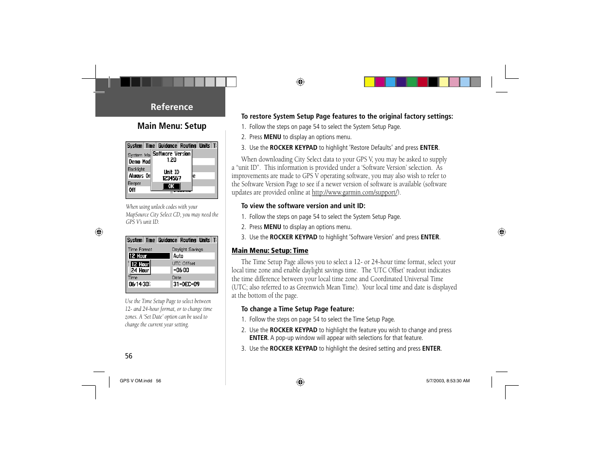 Garmin GPS V User Manual | Page 66 / 91