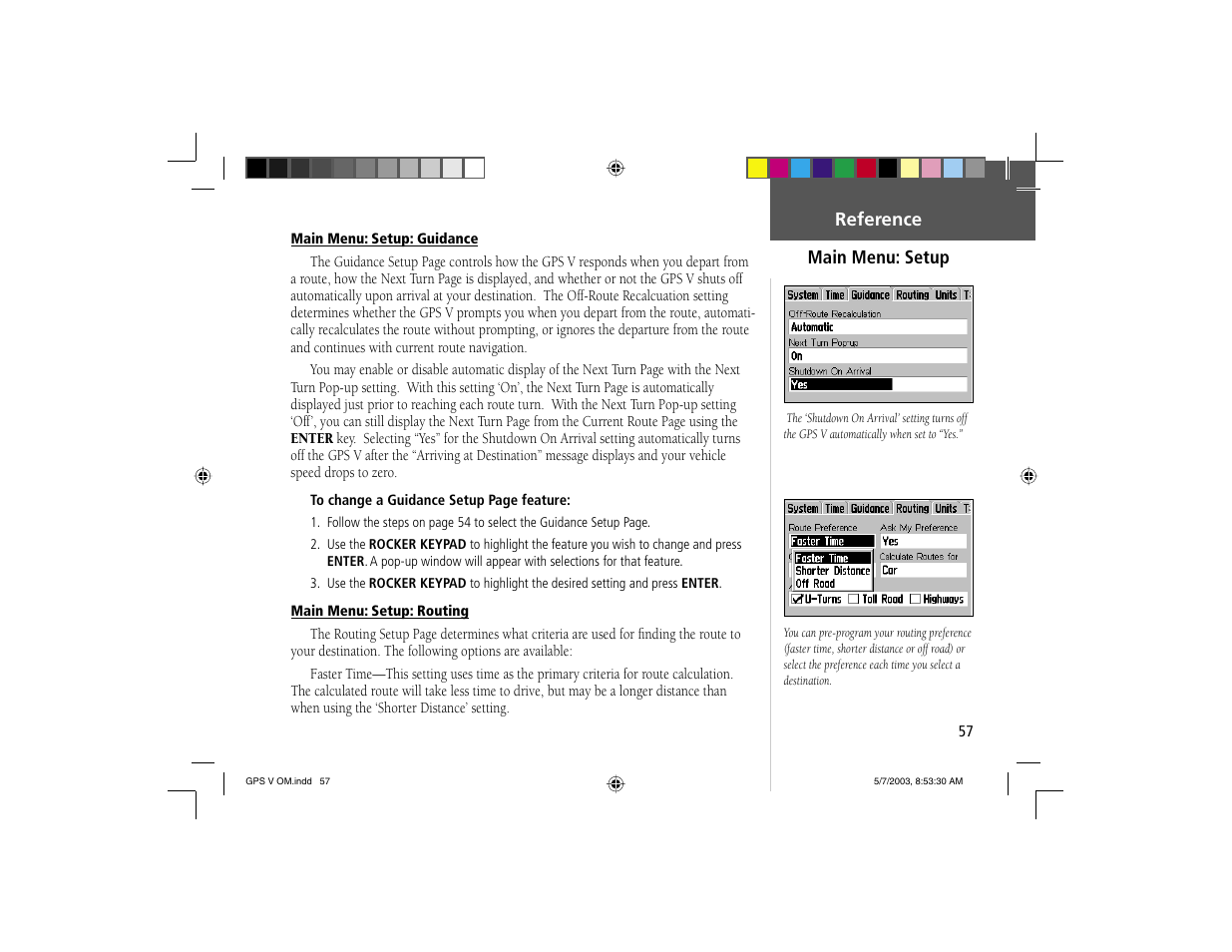 Garmin GPS V User Manual | Page 67 / 91