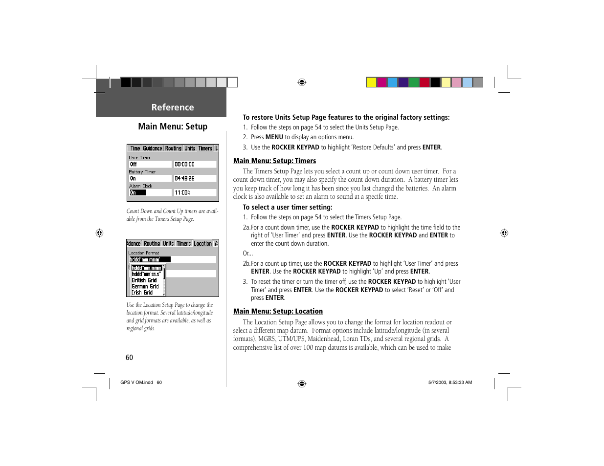 Garmin GPS V User Manual | Page 70 / 91