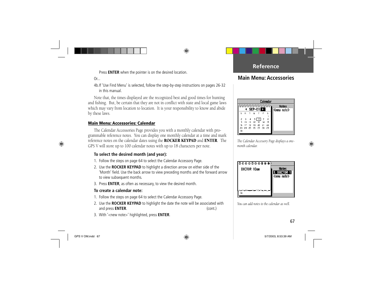 Garmin GPS V User Manual | Page 77 / 91